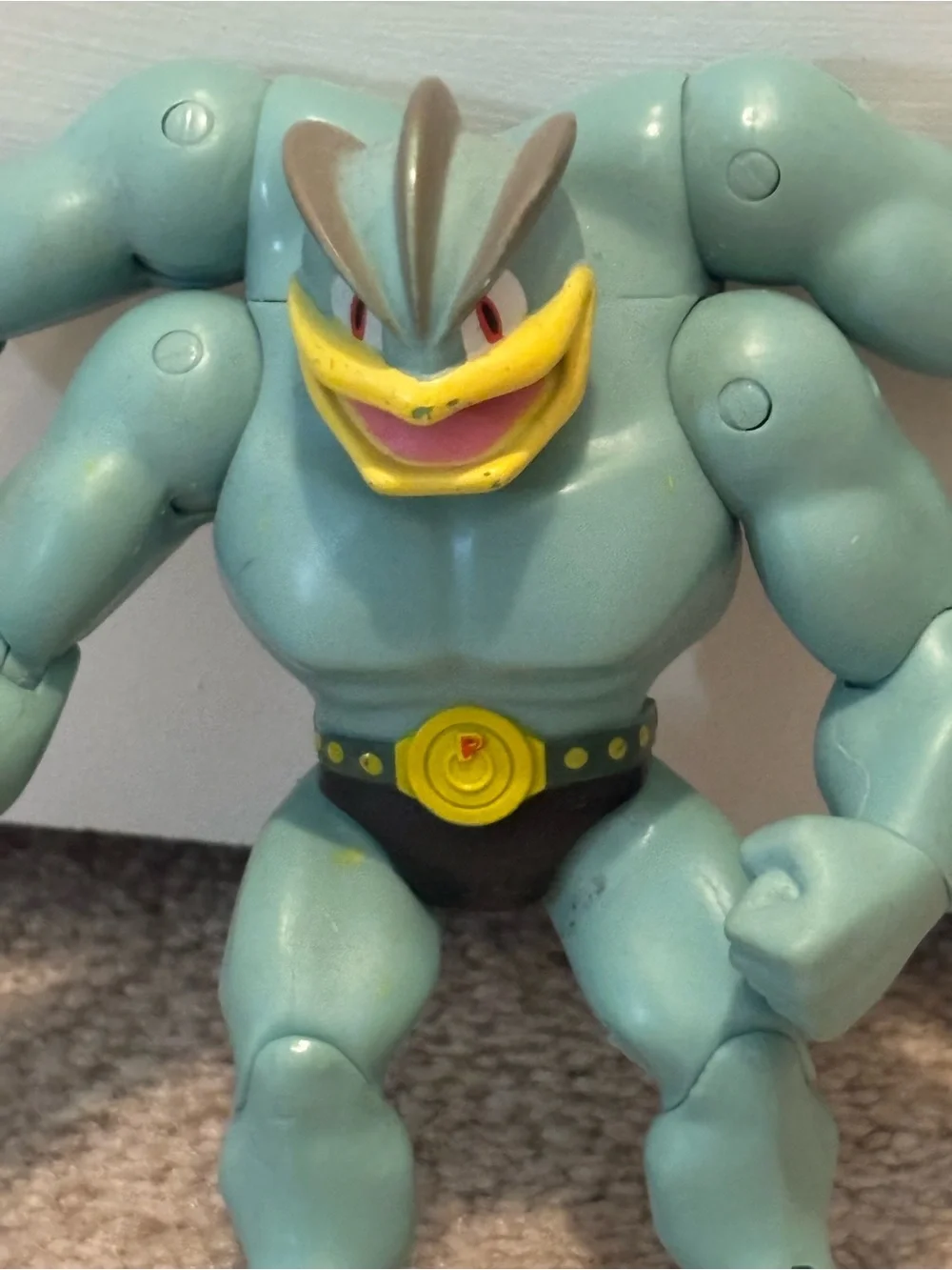 Pokemon Tomy Machamp Articulated 2016 Four-Armed Action Figure Kids Toys